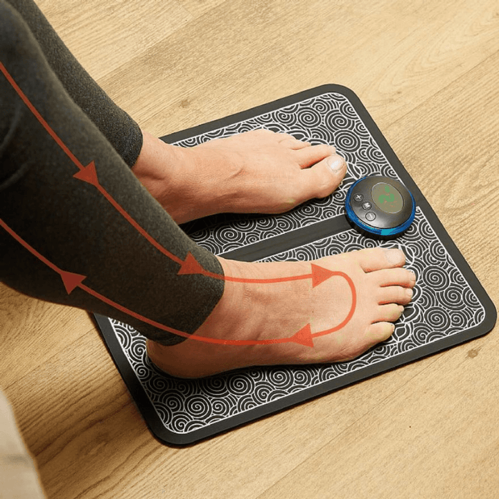 PiesRelax Pro - Tapete Masajeador De Pies Eléctrico - Brillo Singular