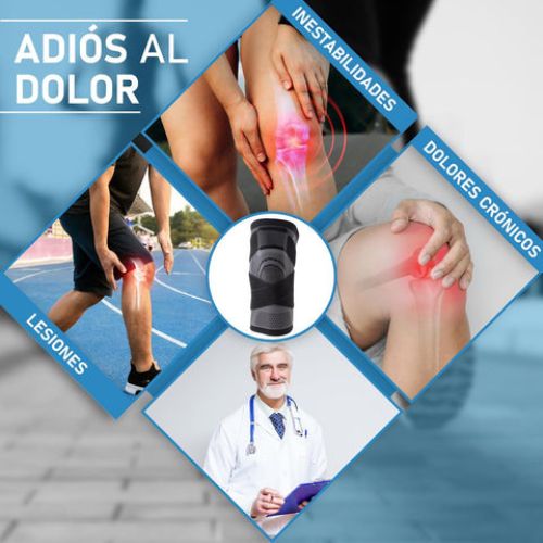 Rodillera Terapéutica Ajustable AliviaRodillas™ - Alivio Inmediato para el Dolor de Rodillas