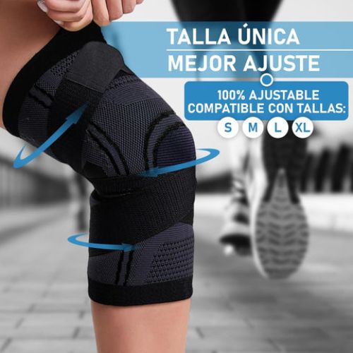 Rodillera Terapéutica Ajustable AliviaRodillas™ - Alivio Inmediato para el Dolor de Rodillas
