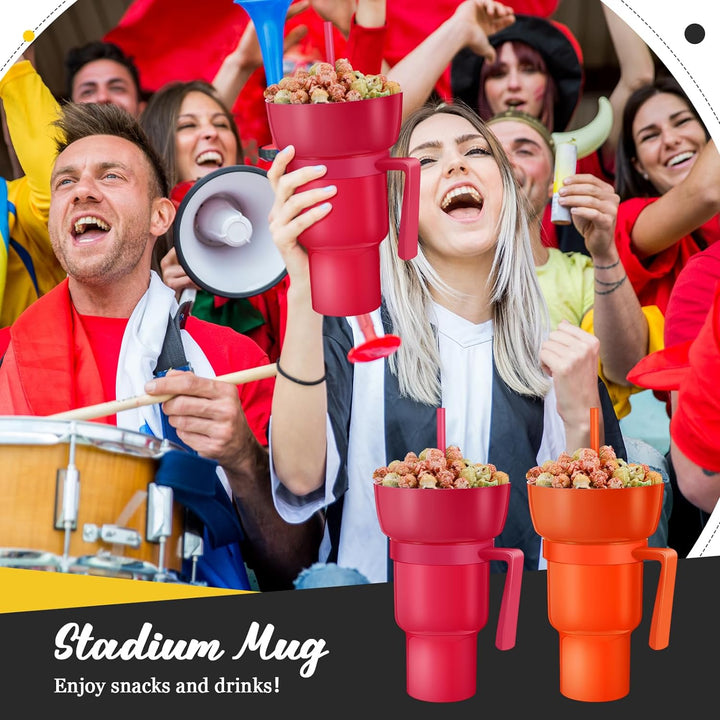 VASO DOBLE PARA SNACKS BOWL 2 EN 1