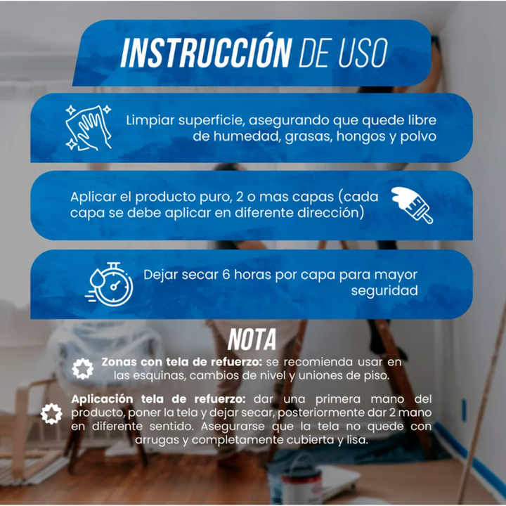 IMPERMEABILIZANTE TRANSPARENTE SELLADOR