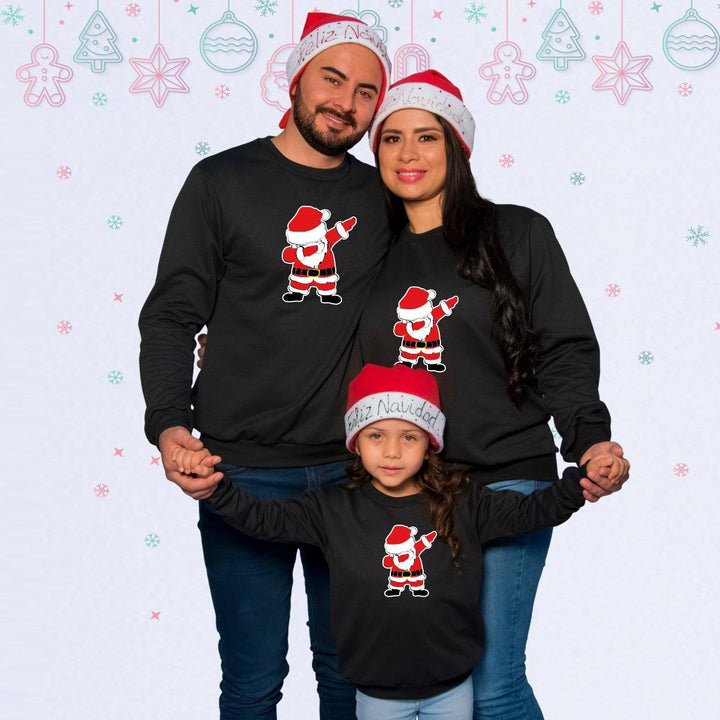 Sudadera Papá Noel Navidad 🎄 - Brillo Singular