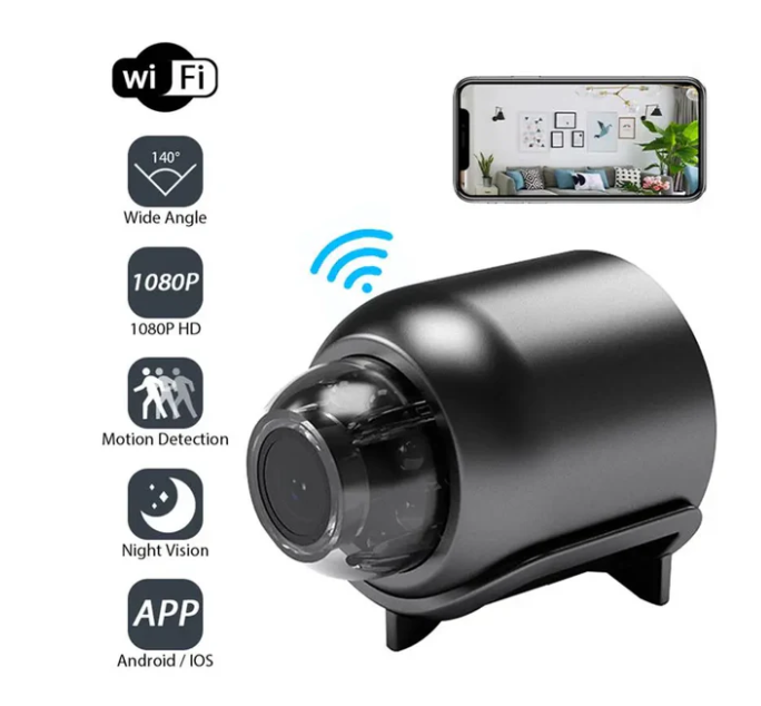 ¡ÚLTIMAS 12 UNIDADES - Mini Camara Hd 1080p Visión Nocturna 1 + 3 REGALOS