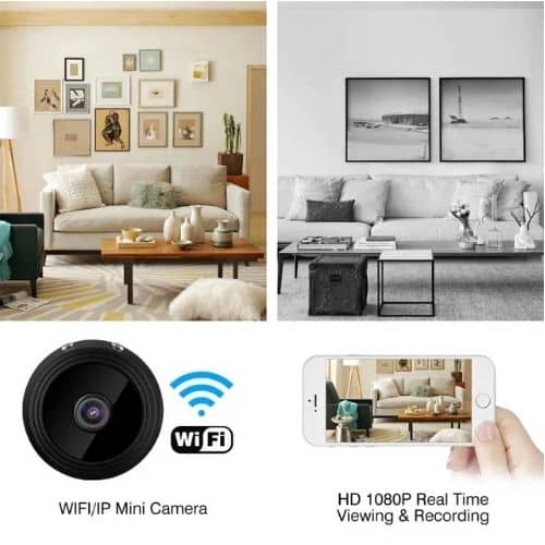 Cámara de Seguridad Nano Vision Ultra HD 4K – ¡Protege lo que más importa!