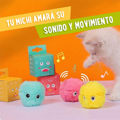 Smart Cat™ - Pelota Interactiva para Gatos - Brillo Singular