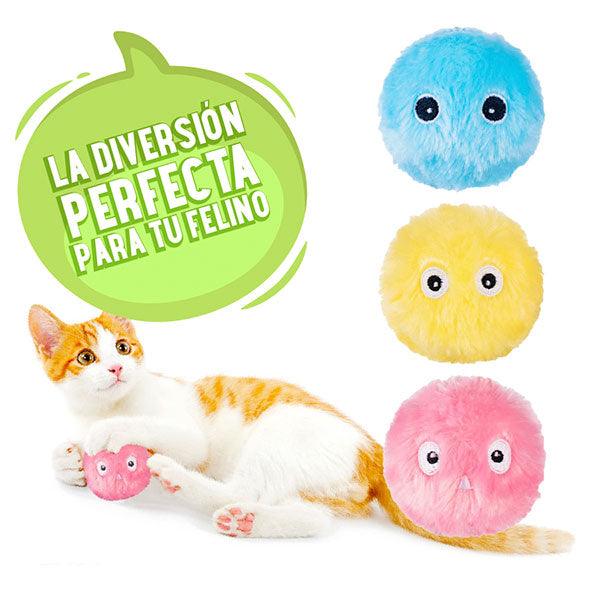 Smart Cat™ - Pelota Interactiva para Gatos - Brillo Singular