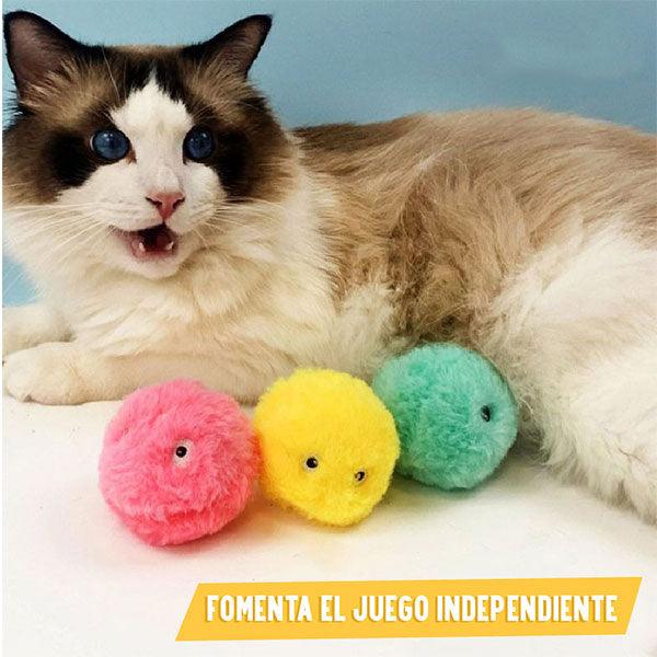 Smart Cat™ - Pelota Interactiva para Gatos - Brillo Singular